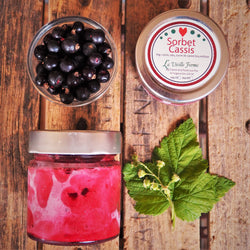 Sorbet au cassis
